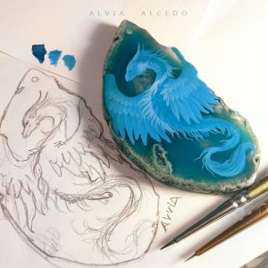 WIP sky blue dragon VK