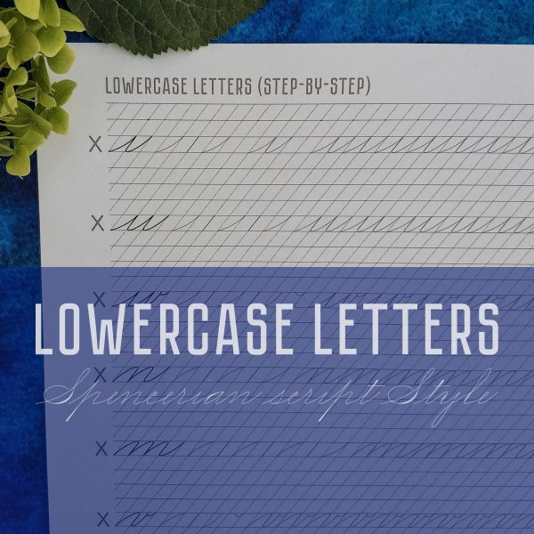 Spencerian Lowercase Letters