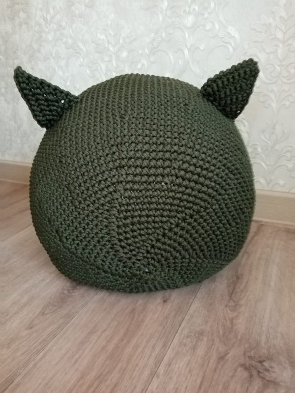 Схема вязания кошачьей кроватки крючком. Подробные инструкции - Image 6