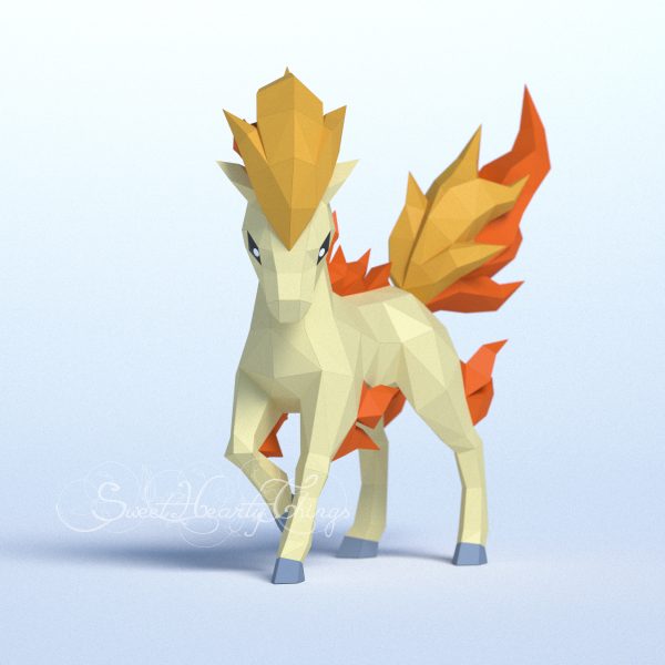 Pokemon Ponyta front view
