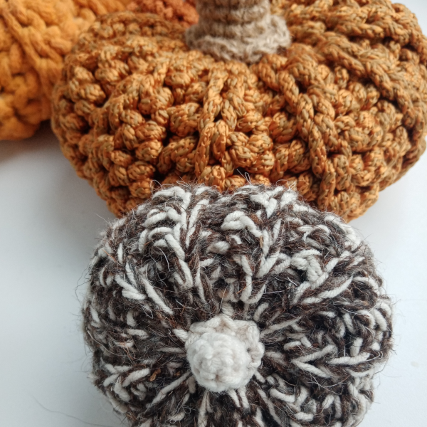 Crochet pumpkin
