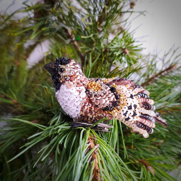 Sparrow clothespin toy